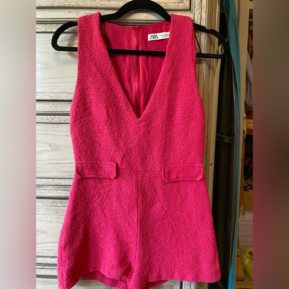Zara Tweed Romper